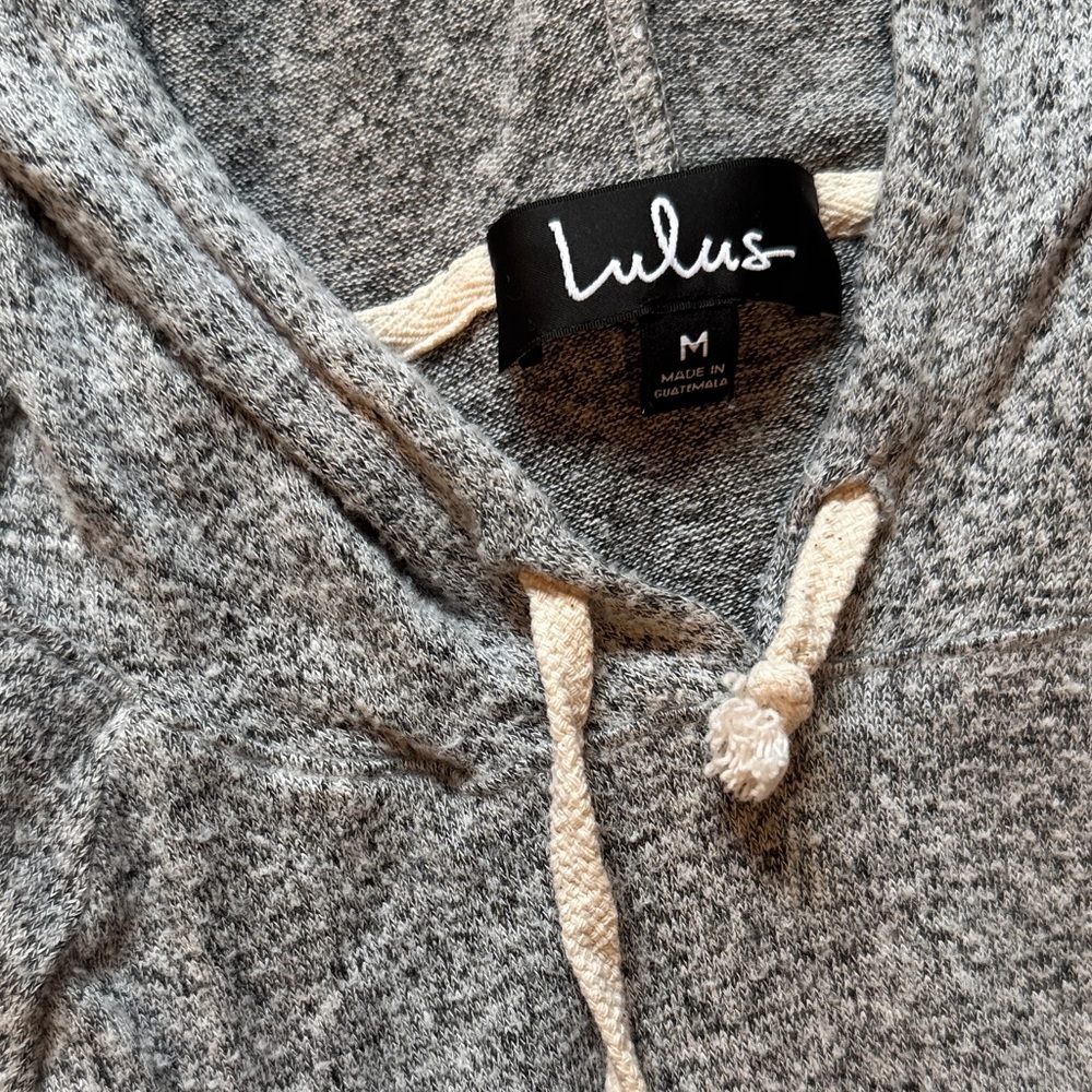 Lulu's Gray and RBX beige Hooded Sweatshirt Duo - Picture 3 of 4